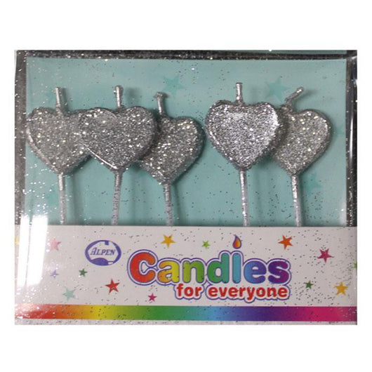 Metallic Glitter Candles