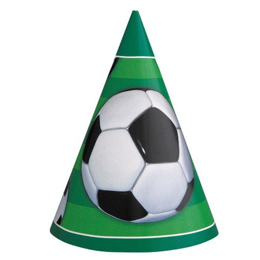 Soccer | Party Hats 8PK