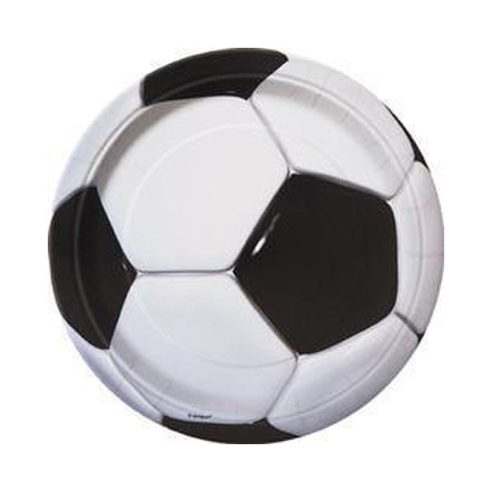 Soccer | 8.5" Plates 8PK