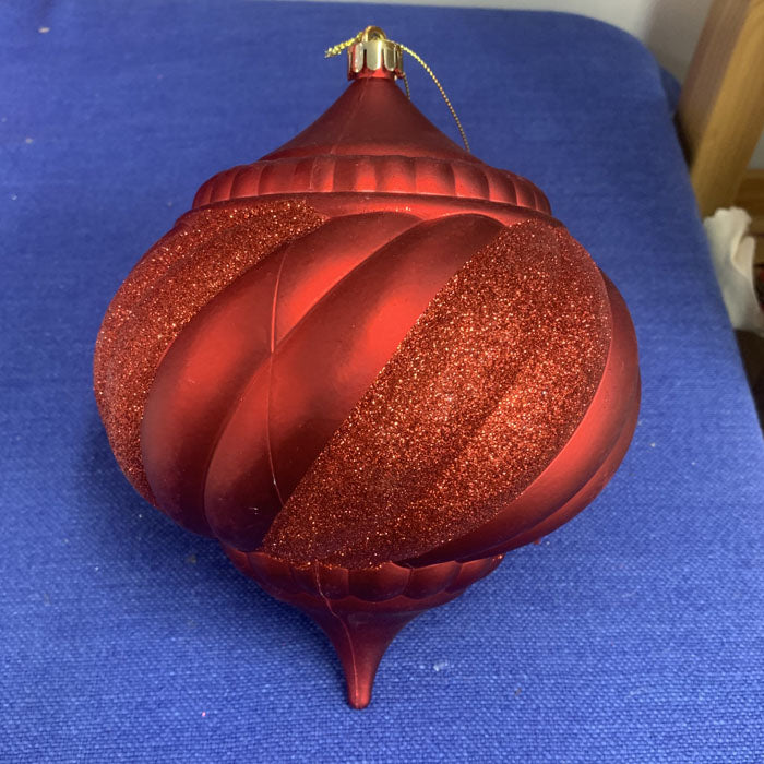 Jumbo Red Baubles | The French Kitchen Castle Hill