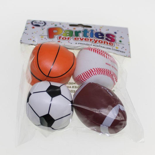 Sport Balls | 4 Pack