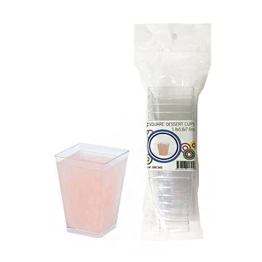 Square Dessert Cups