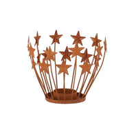 Rustic Star Candle Holder