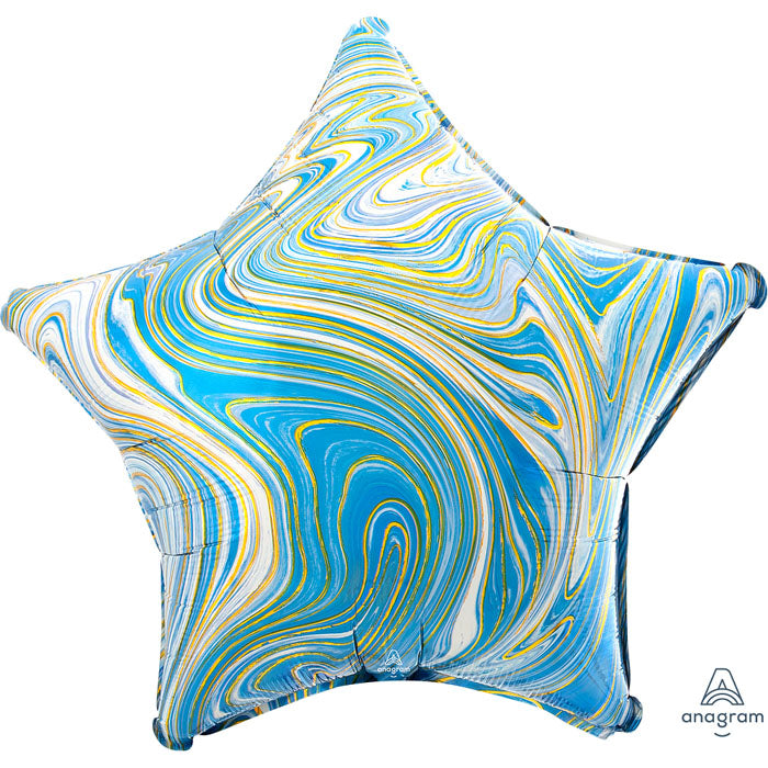 Marblez Blue Star Foil