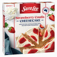 Sara Lee Strawberry Coulis Cheesecake | The French Kitchen Castle Hill