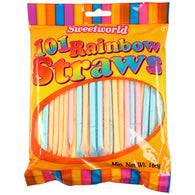 101 Rainbow Sherbet Straws