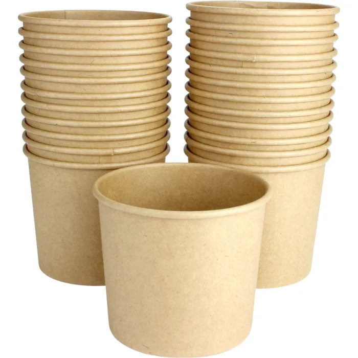 Kraft Paper Tub | 8oz & 12oz