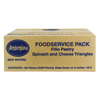 Spinach & Cheese Filo Triangles 120 Pack