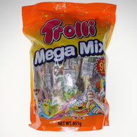 Trolli Mega Mix Bulk. Get your lolly fix with these, Troli gummy lollies are the best, heaps of lollies and sweet reats at The French Kitchen Castle Hill