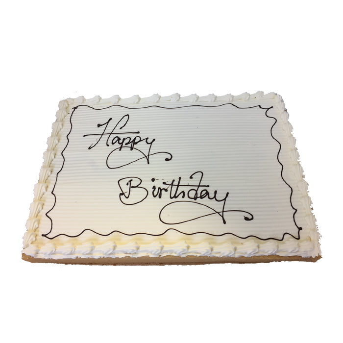 Chocovanilla Birthday Cake